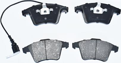 ASAM 74536 - Brake Pad Set, disc brake car-mod.net