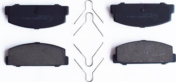 ASAM 74619 - Brake Pad Set, disc brake car-mod.net