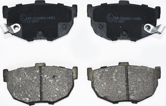 ASAM 74263 - Brake Pad Set, disc brake car-mod.net