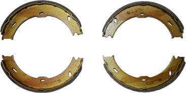 ASAM 71845 - Drum Brake Shoe Set car-mod.net