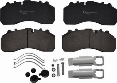 ASAM 71857 - Brake Pad Set, disc brake car-mod.net