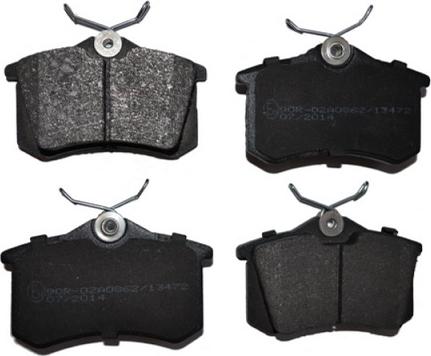 ASAM 71306 - Brake Pad Set, disc brake car-mod.net
