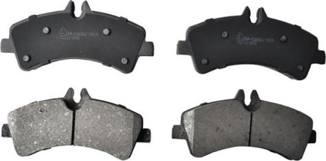 ASAM 71789 - Brake Pad Set, disc brake car-mod.net
