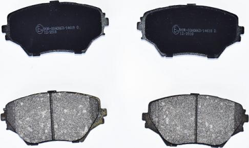 ASAM 72617 - Brake Pad Set, disc brake car-mod.net