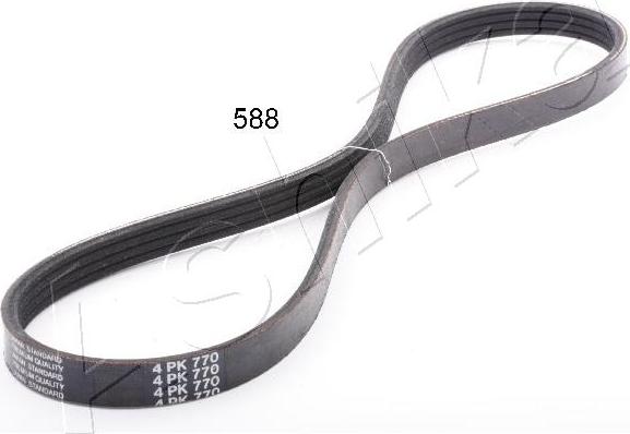 Ashika 96-05-588 - V-Ribbed Belt car-mod.net
