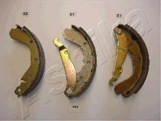 Ashika 55-09-999 - Drum Brake Shoe Set car-mod.net