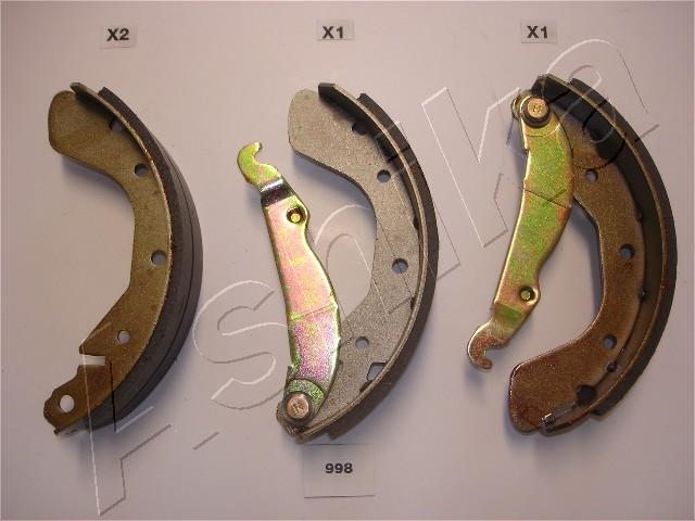 Ashika 55-09-998 - Drum Brake Shoe Set car-mod.net