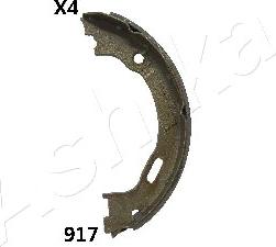 Ashika 55-09-917 - Brake Shoe Set, parking brake car-mod.net