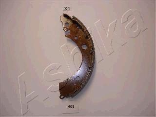 Ashika 55-04-409 - Drum Brake Shoe Set car-mod.net