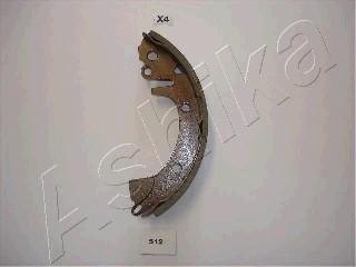 Ashika 55-05-512 - Drum Brake Shoe Set car-mod.net