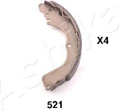Ashika 55-05-521 - Drum Brake Shoe Set car-mod.net