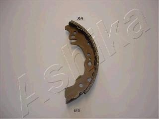 Ashika 55-06-610 - Drum Brake Shoe Set car-mod.net