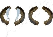 Ashika 55-00-0904 - Drum Brake Shoe Set car-mod.net