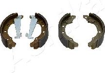 Ashika 55-00-0906 - Drum Brake Shoe Set car-mod.net