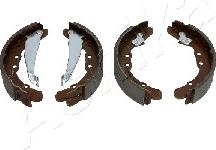 Ashika 55-00-0908 - Drum Brake Shoe Set car-mod.net