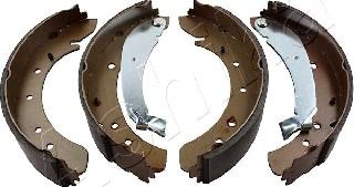 Ashika 55-00-0618 - Drum Brake Shoe Set car-mod.net