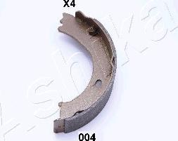 Ashika 55-00-004 - Brake Shoe Set, parking brake car-mod.net