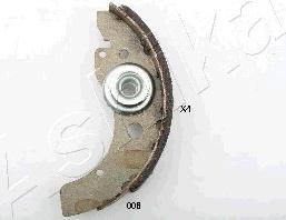 Ashika 5500008 - Drum Brake Shoe Set car-mod.net