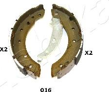 Ashika 55-00-016 - Drum Brake Shoe Set car-mod.net