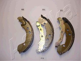 Ashika 5500013 - Drum Brake Shoe Set car-mod.net
