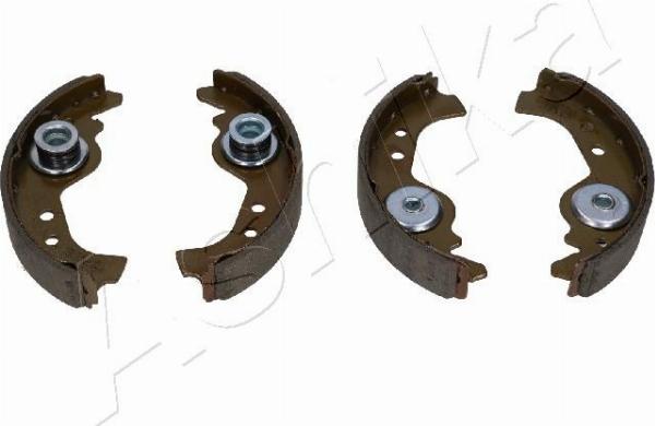 Ashika 55-00-0251 - Drum Brake Shoe Set car-mod.net