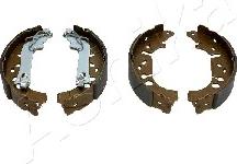 Ashika 55-00-0209 - Drum Brake Shoe Set car-mod.net