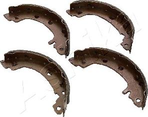 Ashika 55-00-0200 - Drum Brake Shoe Set car-mod.net