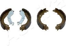 Ashika 55-00-0201 - Drum Brake Shoe Set car-mod.net