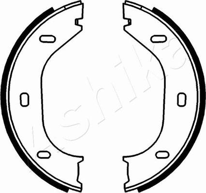 Ashika 55-00-0233 - Brake Shoe Set, parking brake car-mod.net