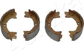 Ashika 55-00-0228 - Drum Brake Shoe Set car-mod.net