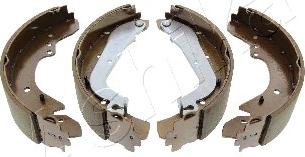 Ashika 55-00-0704 - Drum Brake Shoe Set car-mod.net