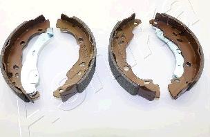 Ashika 55-00-0712 - Drum Brake Shoe Set car-mod.net