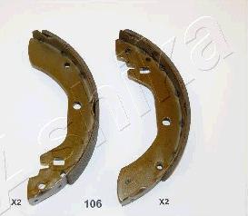 Ashika 55-01-106 - Drum Brake Shoe Set car-mod.net
