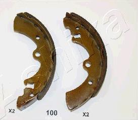 Ashika 55-01-100 - Drum Brake Shoe Set car-mod.net