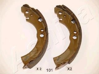 Ashika 55-01-101 - Drum Brake Shoe Set car-mod.net