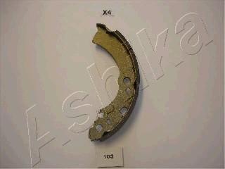 Ashika 5501103 - Drum Brake Shoe Set car-mod.net