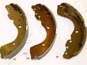 Ashika 5501113 - Drum Brake Shoe Set car-mod.net