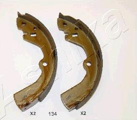 Ashika 55-01-134 - Drum Brake Shoe Set car-mod.net