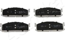 Ashika 50-09-902 - Brake Pad Set, disc brake car-mod.net