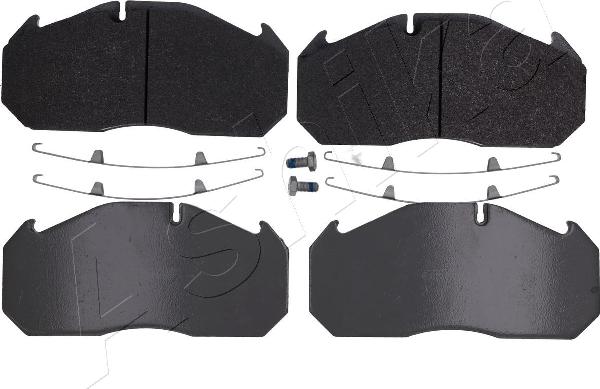 Ashika 50-09-9104 - Brake Pad Set, disc brake car-mod.net