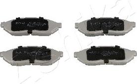 Ashika 50-04-404 - Brake Pad Set, disc brake car-mod.net