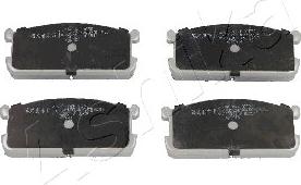 Ashika 50-05-508 - Brake Pad Set, disc brake car-mod.net