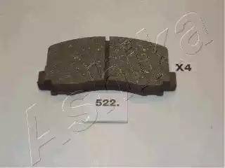 Ashika 50-05-522 - Brake Pad Set, disc brake car-mod.net