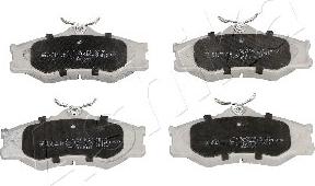 Ashika 50-00-0945 - Brake Pad Set, disc brake car-mod.net
