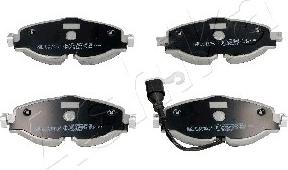 Ashika 50-00-0907 - Brake Pad Set, disc brake car-mod.net
