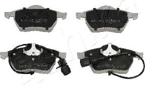Ashika 50-00-0911 - Brake Pad Set, disc brake car-mod.net