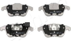Ashika 50-00-0929 - Brake Pad Set, disc brake car-mod.net