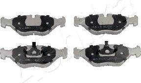 Ashika 50-00-0414 - Brake Pad Set, disc brake car-mod.net