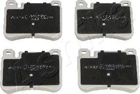 Ashika 50-00-0519 - Brake Pad Set, disc brake car-mod.net