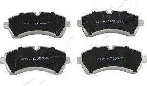 Ashika 50-00-0539 - Brake Pad Set, disc brake car-mod.net